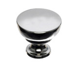 Top Knobs Bergen 1 1/4" Diameter Round Knob, Polished Nickel - M1321