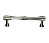 Top Knobs Nouveau Bamboo 3 3/4" Center to Center Bar Pull, Brushed Satin Nickel - M723-96