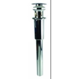 Mountain Plumbing Dome Lav Drain With Overflow - Antique Brass - MT744-3/AB