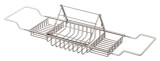 Cheviot Bathtub Caddy With Reading Rack - Chrome - Fits 27" to 37.5" Wide - 31420-CH