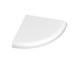 Swanstone ES20000.010 Corner Soap Dish in White - Set of Two