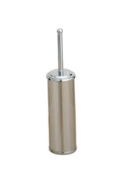 Valsan Kingston 66398NI Freestanding Toilet Brush Holder-Polished Nickel