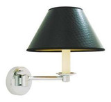 Valsan Strand 30953 NI Bathroom Wall Light W/Swing Arm-Polished Nickel