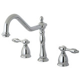 Kingston Brass Two Handle Widespread Kitchen Faucet - Polished Chrome KB1791TALLS
