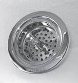 Trim To The Trade 4T-242-20 Lock Style Basket Strainer for Kitchen Sink - Flat Black