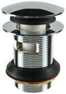 Mountain Plumbing Soft Toe Touch Bath Drain Only With Overflow Hole - Polished Nickel - BDWOF-ST/PN