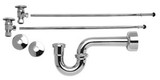 Mountain Plumbing MT9100-NL/FG Lavatory Supply Kits with P-Trap -  French Gold