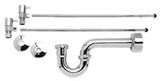 Mountain Plumbing Lavatory Supply Kits with P-Trap - Polished Chrome - MT7101-NL/CPB