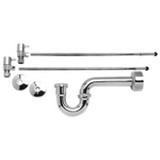 Mountain Plumbing Lav Supply Kits W/P-Trap - Polished Nickel - MT7100-NL/PN