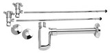 Mountain Plumbing MT8000-NL-PVD Brass Lav Supply Kits W/Decorative Trap - PVD Brass