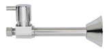 Mountain Plumbing Brass Lever Handle Sweat Straight Valve - Polished Brass - MT517L-NL/PVD