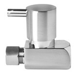 Mountain Plumbing Lever Handle Straight Valve - Polished Nickel - MT5120L-NL/PN