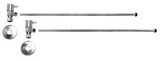 Mountain Plumbing Lever Handle Lavatory Angle Supply Kit - Polished Chrome - MT5930L-NL/CPB