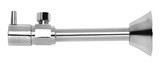 Mountain Plumbing Lever Handle Sweat Angle Valve Polished Nickel - MT516L-NL/PN