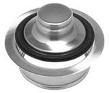 Mountain Plumbing MT204 BRS Waste Disposer Flange / Collar and Stopper - Brushed Stainless
