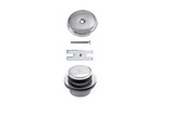 Westbrass 1 Hole Tip Toe Tub Drain Trim Kit - Satin Nickel - D93-07