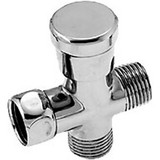 Westbrass Shower Arm Diverter - Chrome - D348-26