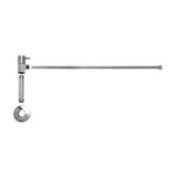 Mountain Plumbing Lever Handle Toilet Angle Supply Kit - Satin Chrome - MT5800L-NL/SC