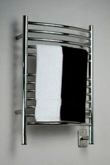 Amba Jeeves ECP-20 E Curved Electric Heated Towel Warmer - Polished Stainless - 20-1/2" W x 31" H