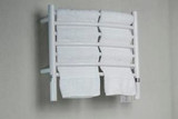 Amba Jeeves Model H Curved Electric Heated Towel Warmer - White - 20-1/2" W x 18" H - HCW