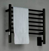 Amba Jeeves Model H Straight Electric Heated Towel Warmer - Oil Rubbed Bronze - 20-1/2" W x 18" H - HSO