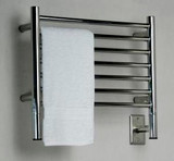 Amba Jeeves Model H Straight Electric Heated Towel Warmer - Polished Stainless - 20-1/2" W x 18" H - HSP