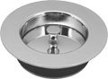 Westbrass Disposal Flange & Stopper - Chrome - D212-26