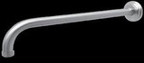 Westbrass D3703-1 26 19" Rain Shower Arm & Flange - Chrome - D3703-1-26