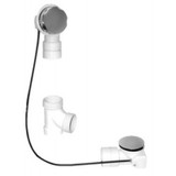 Mountain Plumbing Cable Operated Bath Waste & Overflow Kit - Satin Brass - BWO40S22A2/SB