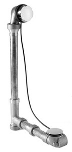 Mountain Plumbing Cable Operated Bath Waste & Overflow Kit - Satin Chrome - BDR20SBR22/SC