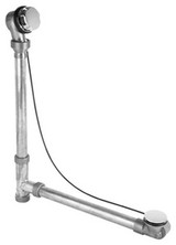 Mountain Plumbing Cable Operated Bath Waste & Overflow Kit - Antique Brass - BDR20SBR45/AB