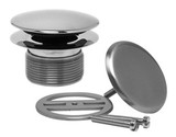 Mountain Plumbing Bath Waste & Overflow Trim Kit - Satin Brass - UNVTRIM/SB