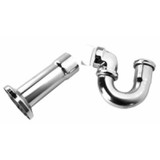 Mountain Plumbing New England/Massachusetts Lav P-Trap - Brushed Nickel - MT304X/BRN