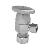 Mountain Plumbing Oval Handle Angle Valve - Matte Black - MT6003-NL/MB