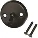 This Westbrass universal trim kit fits almost any tub. It includes a fine thread beehive grid tub drain plug with coarse thread converter bushing and a 2-hole trip lever faceplate with screws. Available in a variety of finishes, this item is sure to complement your existing fixtures.

Bath tub trim conversion kit with grid and faceplate
Bath tub drain shoe with beehive-shaped Gerber style grid and screw (D3311-F)
1-3/8 in. NPSM (1-5/8 in. - 16 UNC) fine thread exterior
1-1/2 in. NPSM x 1-3/8 in. NPSM adapter bushing (792BB)
2-hole trip lever faceplate with two 1/4 in. - 20 x 1-1/2 in. plated brass screws (D330)
Fits two-hole elbows
Heavy duty metal construction
Do not use plumber's putty for installation use silicone seal