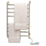 Warmrails Kensington Wall Mounted Towel Warmer & Drying Rack - Hard or Soft Wired - Polished Chrome - HSKC