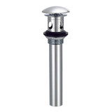 Gerber 1 1/4" Drain w/ Cover & Grid Strainer With Overflow - Chrome - D495008