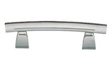 Top Knobs Sanctuary TK3PC 3" CC Arched Cabinet Door Pull - Polished Chrome