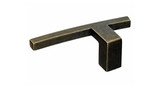 Top Knobs Sanctuary TK85GBZ 3" Left Cabinet Door Knob - German Bronze Base Top Knobs Sanctuary TK85GBZ 3" Left Cabinet Door Knob - German Bronze Base