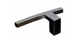 Top Knobs Sanctuary TK85PN 3" Left Cabinet Door Knob - Polished Nickel Base Top Knobs Sanctuary TK85PN 3" Left Cabinet Door Knob - Polished Nickel Base