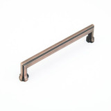 Schaub Empire Door Pull 8" cc - Empire Bronze - 879-EBZ