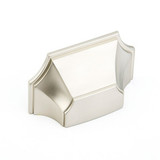 Schaub Empire Cup Door Pull 3" cc - Satin Nickel - 878-15