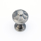 Schaub 876-AN Empire Door Knob 1-3/8" diam - Antique Nickel