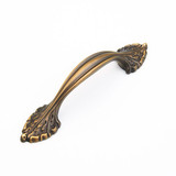 Schaub 871-RB Corinthian Door Pull 96 mm (3.78") cc - Redington Brass