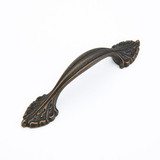 Schaub Corinthian Door Pull 96 mm (3.78") cc - Ancient Bronze - 871-ABZ