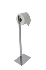 Valsan 53532NI Essentials Free Standing Rectangular Base Toilet Tissue Paper Holder - Polished Nickel Valsan 53532NI Essentials Free Standing Rectangular Base Toilet Tissue Paper Holder - Polished Nickel