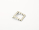 Schaub Finestrino Door Pull Angled Square 32 mm cc - Satin Nickel - 450-15