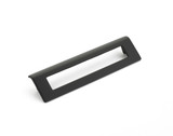Schaub Finestrino Door Pull Angled Rectangle 160 mm cc - Matte Black - 451-MB