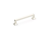 Schaub Menlo Park Door Pull 4" cc - Polished Nickel - 538-PN