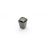Schaub Skyevale Door Knob 1/2" Diam - Black Chrome - 300-BC